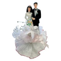 Статуэтка молодоженов на свадебный торт №25