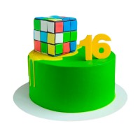 Торт с Кубиком Рубика №3745
