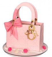Торт Розовая сумка Dior №2267
