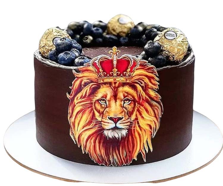 Торт с головой льва №2548