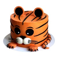Торт в виде тигра №3661