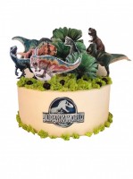 Торт с динозаврами из Мира Юрского периода №1480