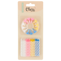 Набор разноцветных свечей