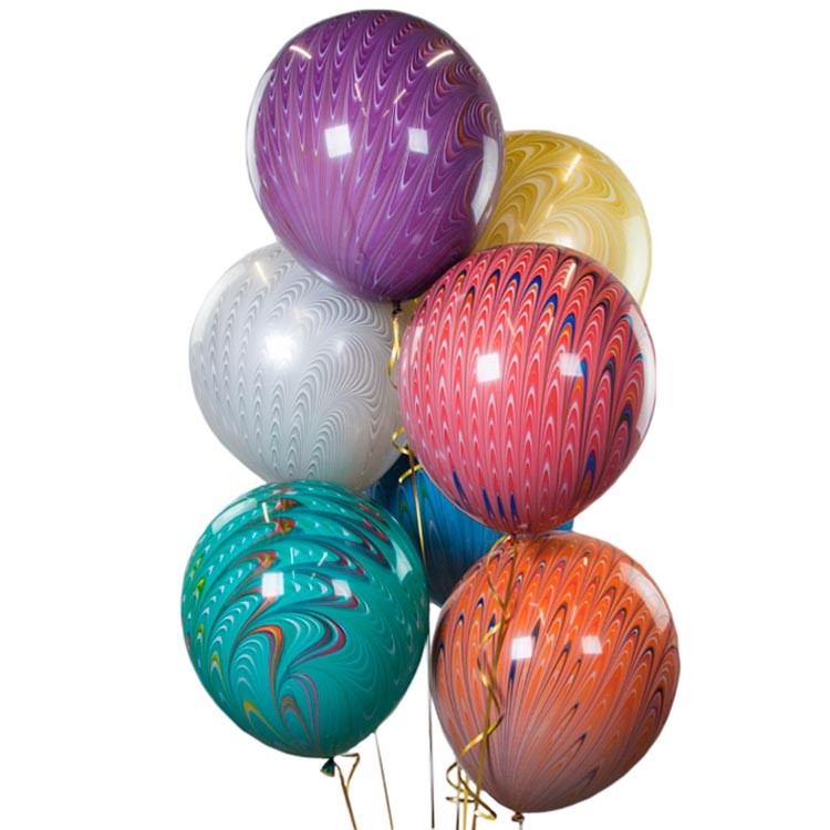 Воздушные шары Хвост Павлина №611