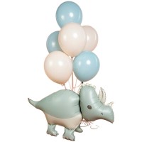 Воздушные шары с фольгированным Динозавром №1098