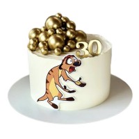 Торт с Тимоном на юбилей №3595