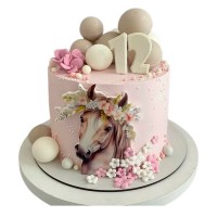 Торт с Лошадью на 12 лет №4069