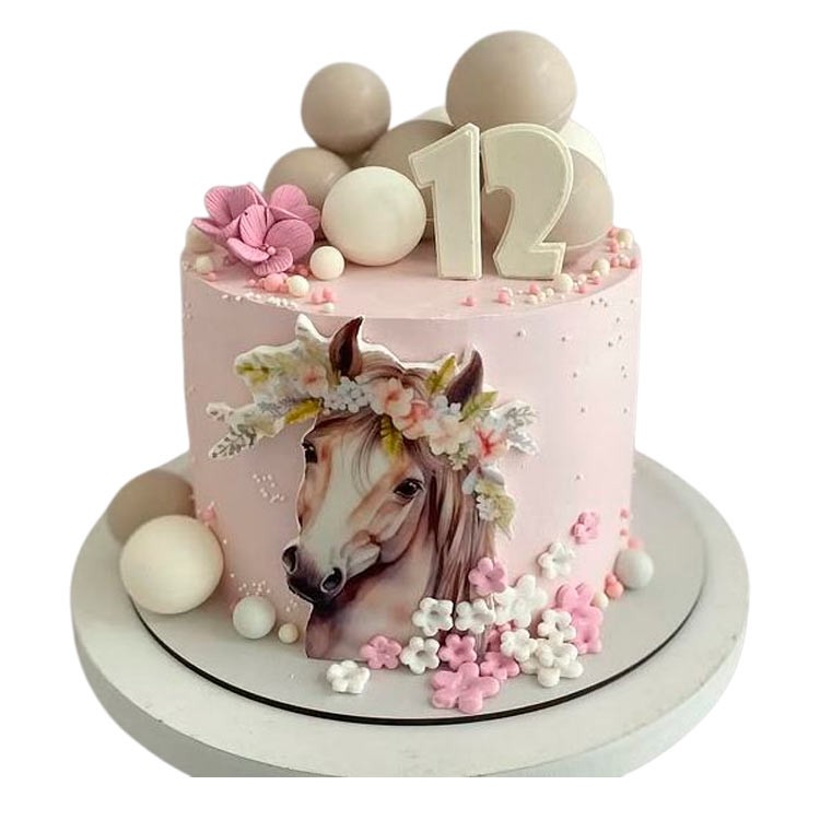 Торт с Лошадью на 12 лет №4069