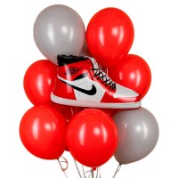 Набор воздушных шаров с кроссовком Nike №712