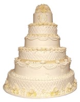 Большой свадебный торт №853