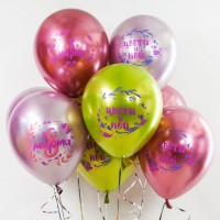 Воздушные шарики «Цвети и пой» на 8 марта №442