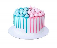 Торт гендерный розово-голубой №1548