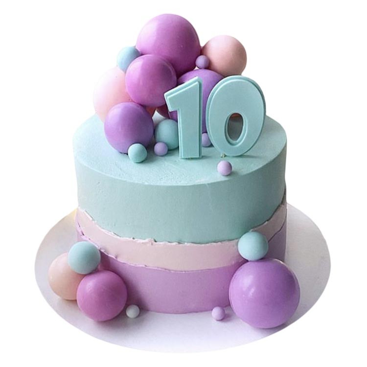 Торт с шариками на 10 лет №3099
