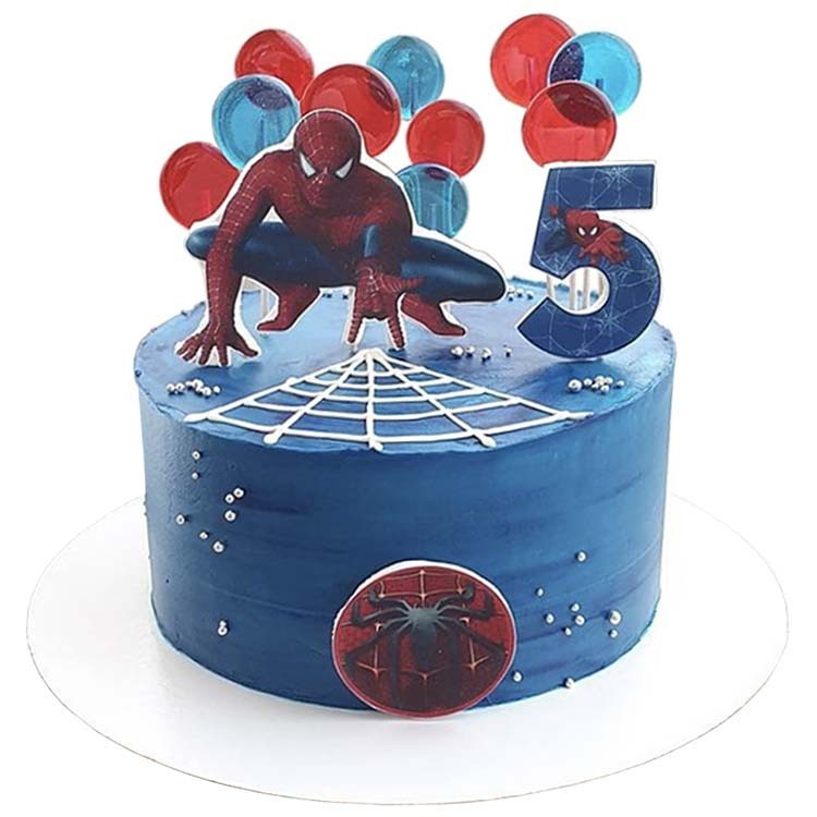 Торт Человек Паук на 5 лет №2621
