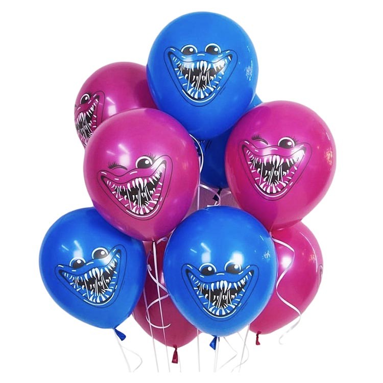 Воздушные шары Хаги Ваги розовые и голубые №231