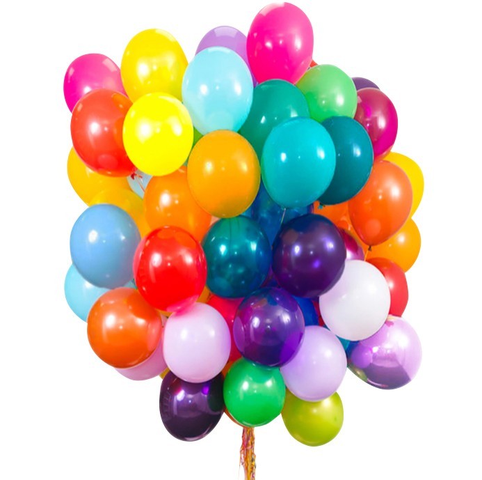 Латексные разноцветные шары №41
