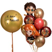 Воздушные шары Гарри Поттер и Гермиона №1132