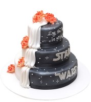 Свадебный торт Звездные войны №911