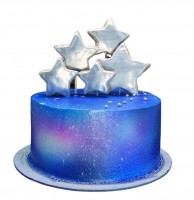 Торт с пряниками звездами №2413