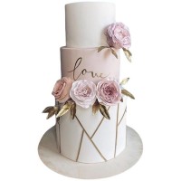 Свадебный торт Love №3018