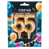 Свеча на торт 55 №51