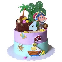 Торт Пиратский на 4 года №3383