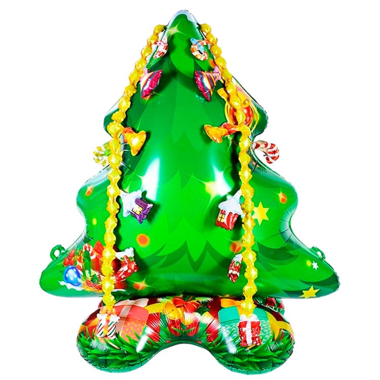 Ёлка на подставке – воздушный шарик высотой 122 см №731
