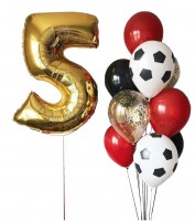 Воздушные шарики для футболиста на 5 лет №150