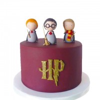 Торт с героями Гарри Поттера №353