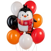 Воздушные шары с фигурой Пингвина №1140