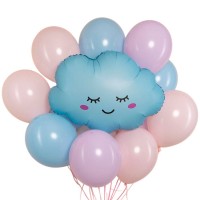 Воздушные шары с фигурой облака для мальчика №946