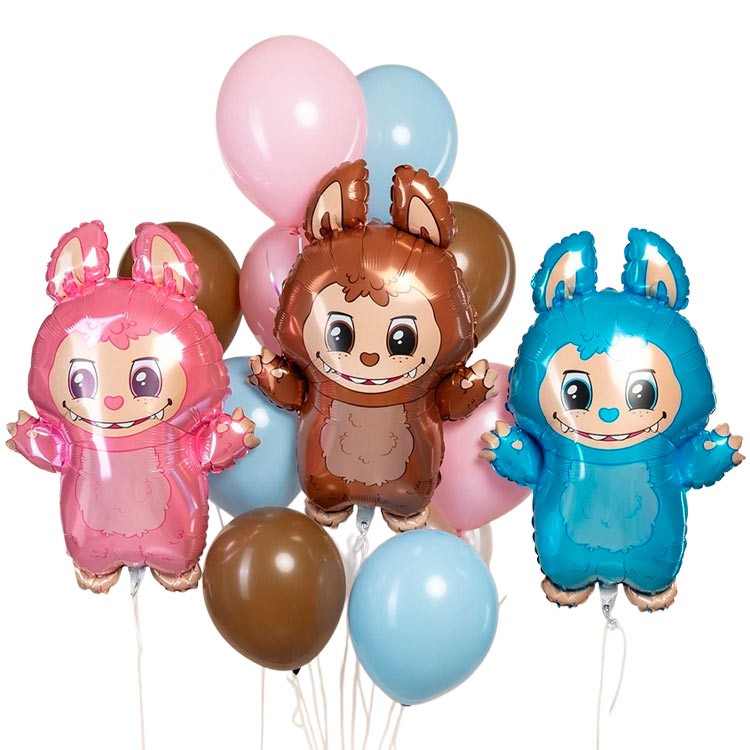 Набор из 3 шаров Лабубу №1144