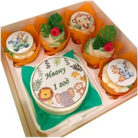 Капкейки и бенто-торт №4008