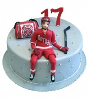 Торт с хоккеистом №1262