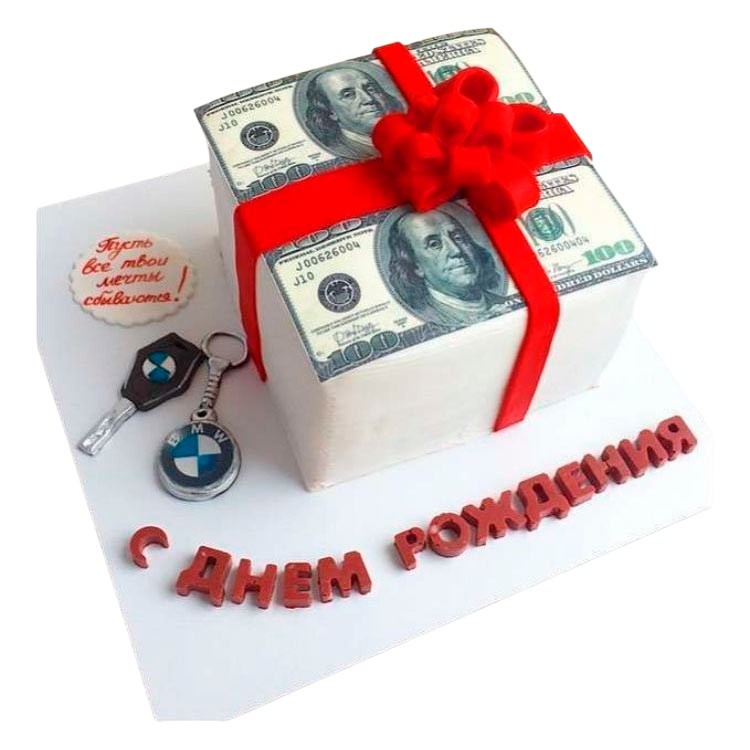 Торт пачка долларов №4013