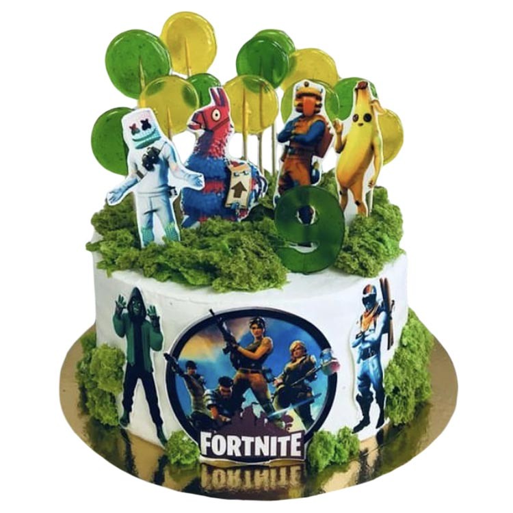 Торт ФОРТНАЙТ для мальчика 9 лет