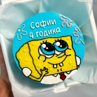 Бенто-торт Спанч Боб №4044