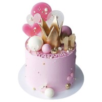 Торт с короной на 11 лет №3243