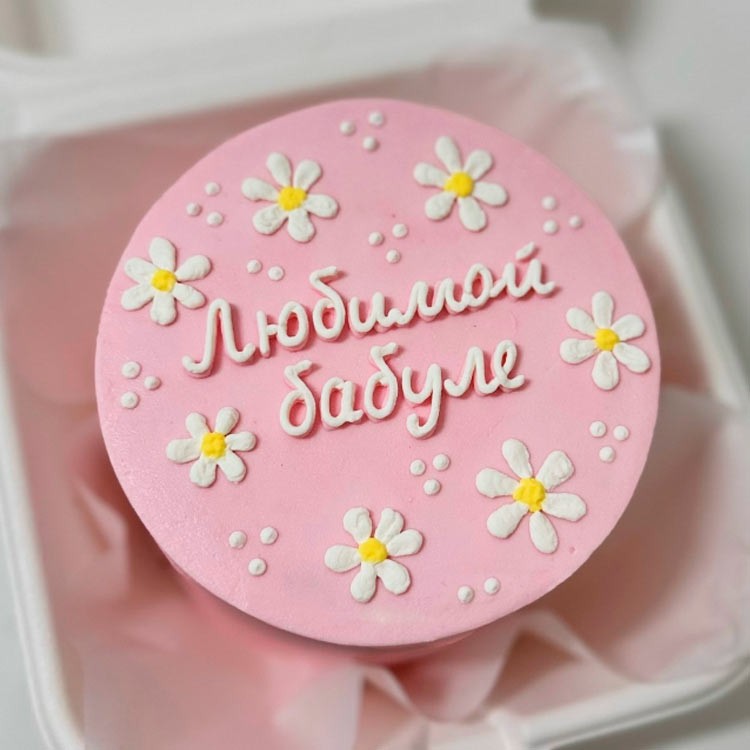 Бенто-торт Любимой бабуле №4048