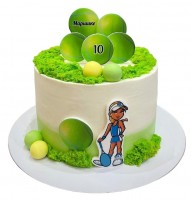 Торт с теннисными мячами №2343